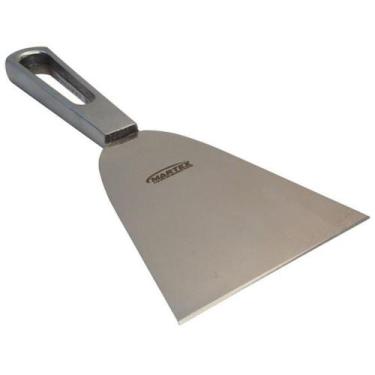 Imagem de Espatula raspadeira campanaro inox cabo alumínio  - CAMAPANARO