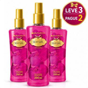Imagem de Kit Phytoderm Body Splah Sexy Girl: Leve 3 Pague 2 200ml