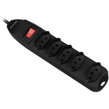 Imagem de Filtro de Linha 5 Tomadas 30cm Multilaser - WI297