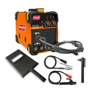 Imagem de Inversora de Solda MIG SMIG160 160A 220V IGBT para MMA MIG MAG e TIG Lift Intech Machine