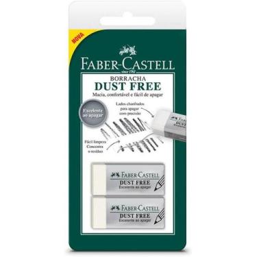 Imagem de Borracha Dust Free Kit Com 2 Borrachas pequenas Faber Castell