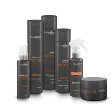 Imagem de Kit da Acquaflora Forma Para Cabelos Cacheados (6 Produtos)