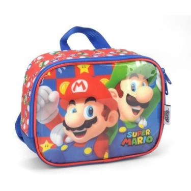 Imagem de Lancheira Termica Super Mario BROS MAO/COSTA VER - Luxcel