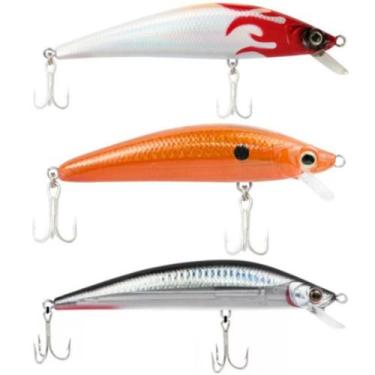 Imagem de Isca Inna 90 Marine Sports artificial Meia Água 9cm - 3 Unid, 2, Hot, 
