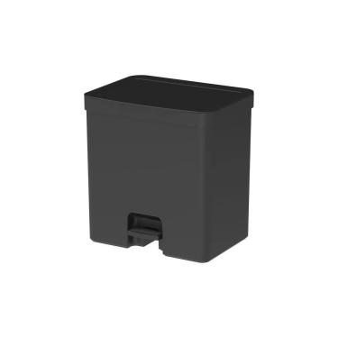 Imagem de Lixeira Com Pedal Trium 30 L Preto Ou