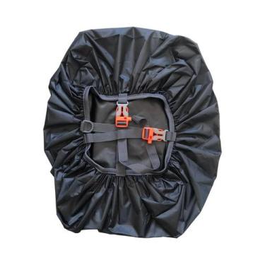 Imagem de Capa De Chuva Refletiva Ultraleve 35-80L Para Mochila, Ideal Para Cami