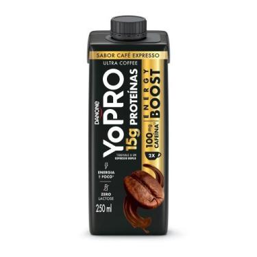 Imagem de YoPRO Energy Boost UHT Café Expresso 15g de Proteínas 250ml - Danone