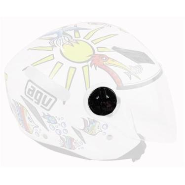 Imagem de Botão Fixação Viseira Reparo Capacete Agv Blade - Serjão Motopeças