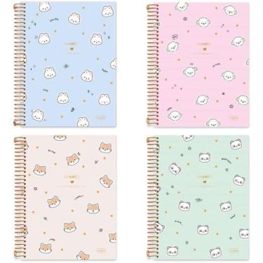 Imagem de Caderno 01X1 Capa Dura Sweetly 2EM1 C/PLANNER 88FLS PCT.C/04 - Cadersi