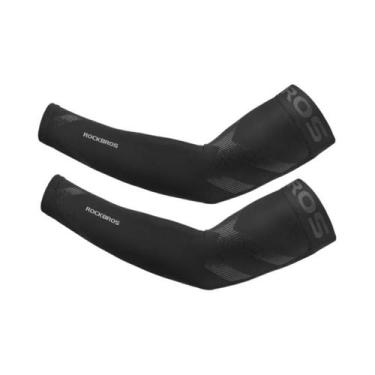 Imagem de Manguitos De Ciclismo Respiráveis De Seda Gelada Para Basquete, Corrid