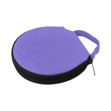 Imagem de Estojo Portátil Para Armazenamento De CD E DVD Com Capacidade Para 20 