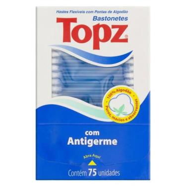 Imagem de Hastes Flexíveis Bastonestes Topz Higiene Caixa 75 Unid