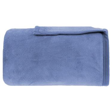 Imagem de Cobertor De Microfibra Queen Aspen Azul - Buddemeyer