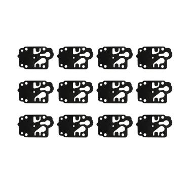 Imagem de C·T·S Diafragma da bomba de combustível do carburador para carburadores Walbro WY WYJ WYK WYL Model Substitui Walbro 95-99-8 (pacote com 12)