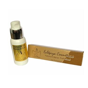 Imagem de Tintura Sobrancelhas Eclépcya Marrom Clara 15g e diluente 30ml