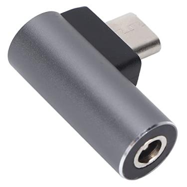 Imagem de Adaptador de energia para laptop, interface banhada a estanho Adaptador USB durável para viagens para negócios para ensino escolar(5525 feminino para 3Pin)