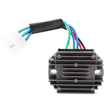 Imagem de Regulador de tensão retificador de Moto CH15589 M802471/MIA881277, regulador de tensão retificador de motocicleta 185530 RP201-53710 adequado para gafanhoto/1822D/718D/721D/721G