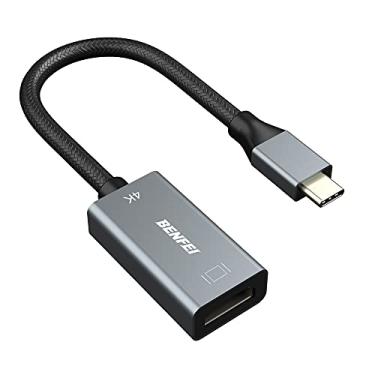 Imagem de BENFEI Adaptador USB C para HDMI 4K@60Hz Thunderbolt 3 para HDMI para MacBook Pro 2019/2018/2017, MacBook Air/iPad Pro 2018, Samsung Galaxy S10/S9 [capa de liga de alumínio e cabo de nylon]