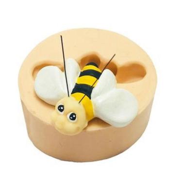 Imagem de Molde De Silicone Abelha, Jardim, Resina, Confeitaria, Biscuit Molds Planet
