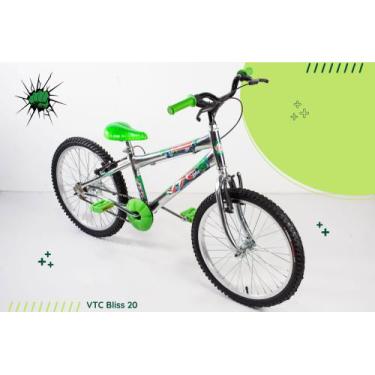 Imagem de Bicicleta Infantil Masculina Aro 20 Cromada - Vtc Bikes