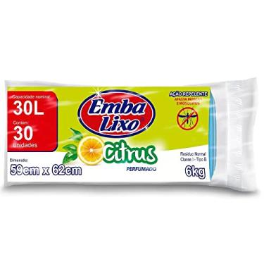 Imagem de Saco de Lixo Citrus 30L com 30 Unid. Embalixo