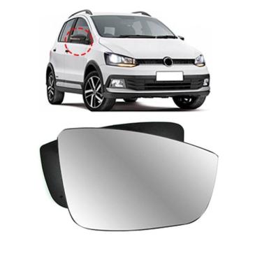 Imagem de Lente Retrovisor Vw Fox 2009 a 2019 Direito
