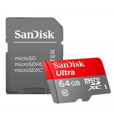 Imagem de Cartão De Memória Micro Sdhc Ultra Disc 64gb Classe 10 - Sandisk