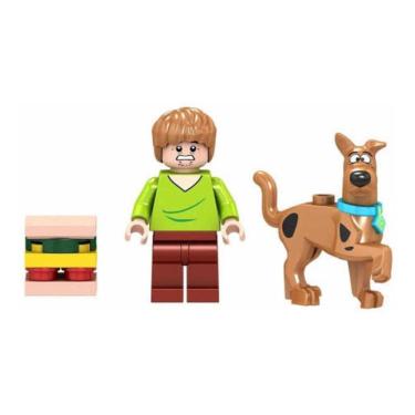 Imagem de Bonecos Blocos De Montar Scooby Doo Salsicha Sanduíche