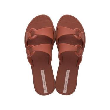 Imagem de Chinelo Feminino Ipanema Ella Ad Marrom 26658 - Grendene