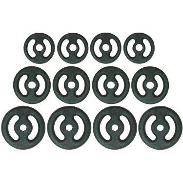 Imagem de Kit anilha pintada 32kg Poli Sports