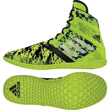 Imagem de adidas Impact Wrestling Shoes - Solar Yellow/Silver/Black - 16