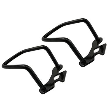 Imagem de ZYAMY 2 peças ajustáveis de ciclismo desviador traseiro corrente protetor protetor do desviador traseiro bicicleta barra de proteção do desviador traseiro filmes protetores de ferro para bicicleta de ciclismo de estrada de montanha ao ar livre