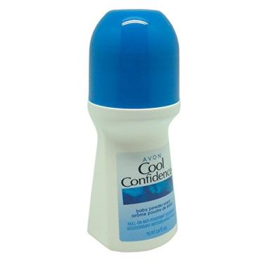 Imagem de Cool Confience Baby Powder Scent Roll-on Anti-perspirante Desodorante Bônus Tamanho 2,6 Fl Oz da Avon