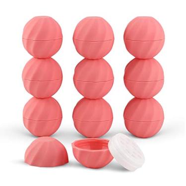 Imagem de LONGWAY Recipientes vazios de 7 ml para protetor labial | Tubos de batom com tampa de rosca/tubos de batom/suporte de batom para brilho labial e livre de BPA (pacote com 10, rosa)