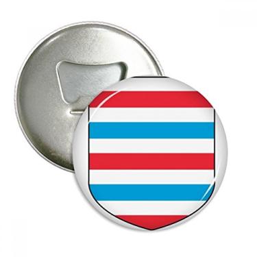 Imagem de Luxemburgo Europa National Emblem Abridor de Garrafas Imã de Geladeira Emblema Multifuncional