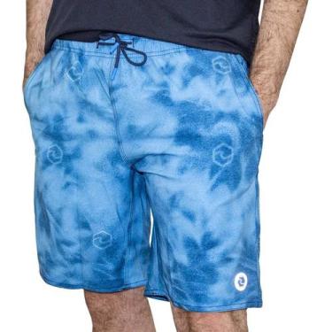 Imagem de Bermuda Shorts Surftrip Premium Blue Spray Masculino
