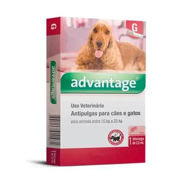 Imagem de Antipulgas Advantage Cães E Gatos 10Kg Até 25Kg Elanco
