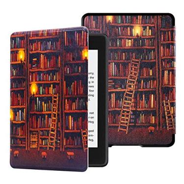 Imagem de Capa para Kindle 10a geração (aparelho com iluminação embutida) - rígida - sistema de hibernação - Livraria