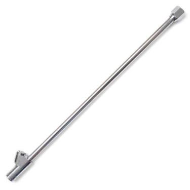 Imagem de 35,5 cm. Mandril de trava de inclinação reta (fechado)