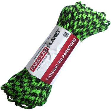 Imagem de PARACORD PLANET Mil-Spec Grau Comercial 250 kg Tipo III Nylon Paracord de Duas Cores (Viper, 30 metros)