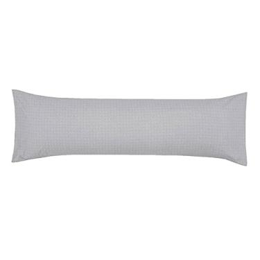 Imagem de Fronha Body Pillow Altenburg Poliéster Toque Acetinado Play Gris