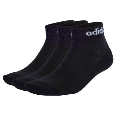 Imagem de Meia Adidas Linear Ankle Cushioned 3 Pares