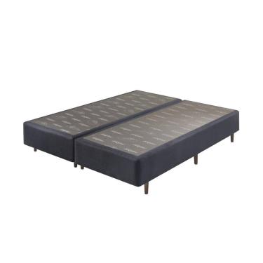 Imagem de Box King Ecoflex Intense Somie 193X203X25CM Azul Marinho