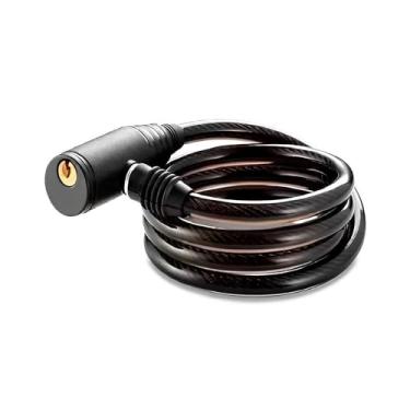 Imagem de Cadeado Bike Aço Espiral Com Chave 6x1000mm com Suporte