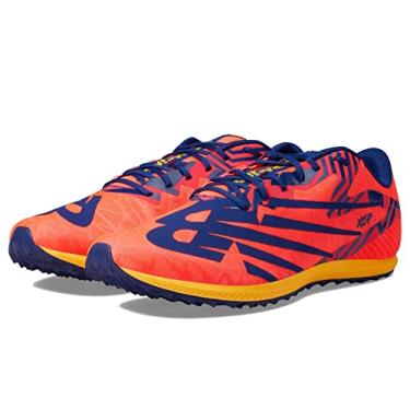 Imagem de New Balance Tênis de corrida masculino Xc Seven V4, Vermelho elétrico/azul vitória, 11.5