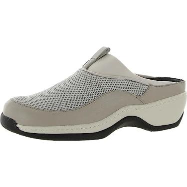 Imagem de SoftWalk Aberdeen Tênis feminino sem cadarço, Cinza, 11 Wide