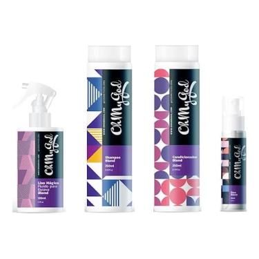 Imagem de Ohmygod Blond Shampoo e Condicionador e Óleo e Liso Mágico