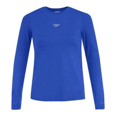Imagem de Camisa Speedo Térmica Uv50 Protection Feminino - Azul