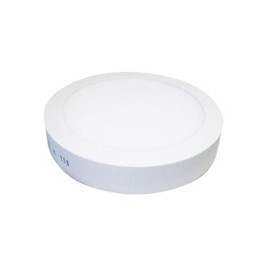 Imagem de Painel De Led Lorenzetti Redondo De Sobrepor 24w 3000k Luz Amarela