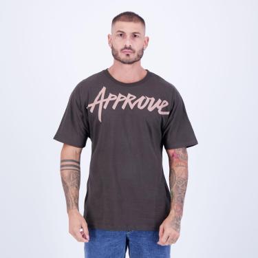 Imagem de Camiseta Approve New Classic Marrom-Unissex